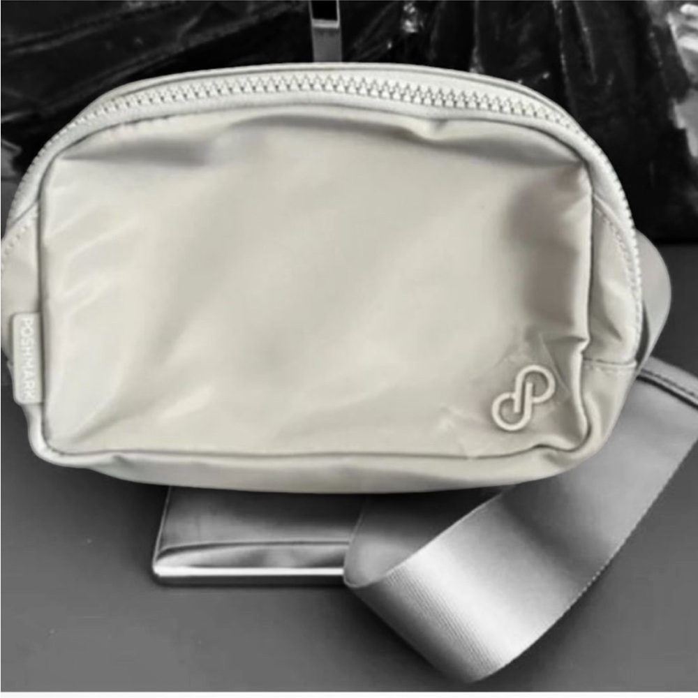 Poshmark Limited Edition gray belt bag / cross body